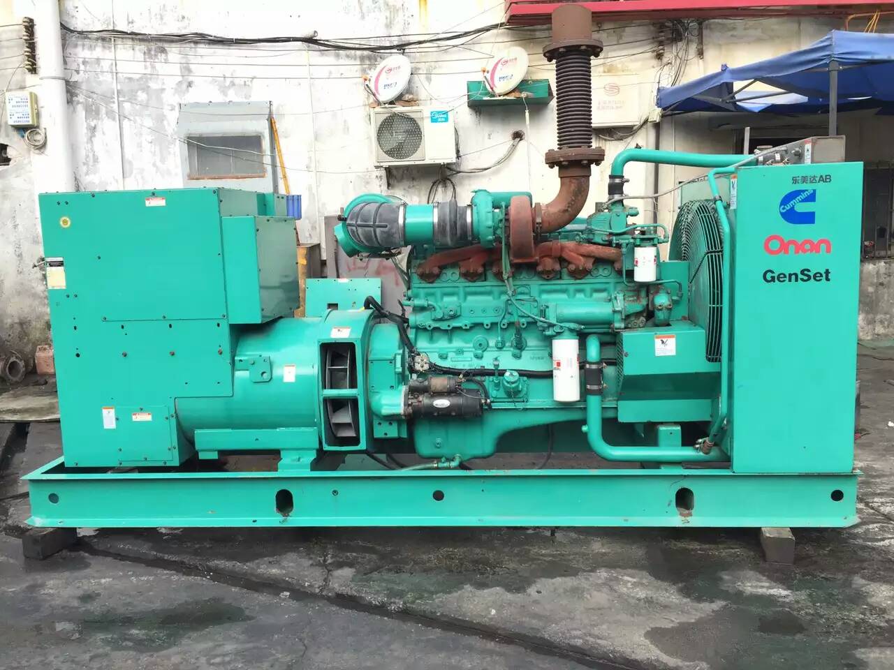 涪城租赁发电机-柴油发电机不正常冒烟的原因